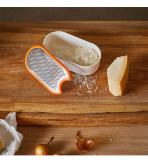 Fiskars: Kaas-/chocoladerasp met doos