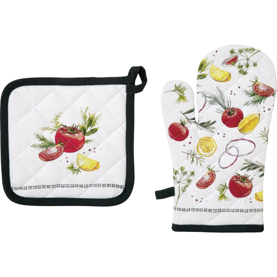 Ihr: Gant & manique tomates-citrons