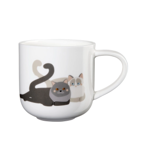 Asa Selection: Coppa Tasse Chats coeur 40cl