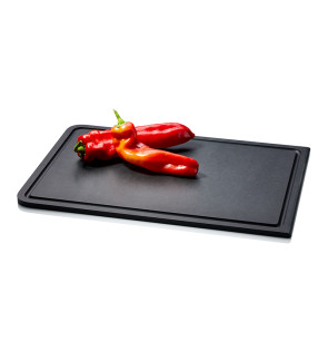 Continenta: Band Zwarte Duracore Snijplank 44 cm