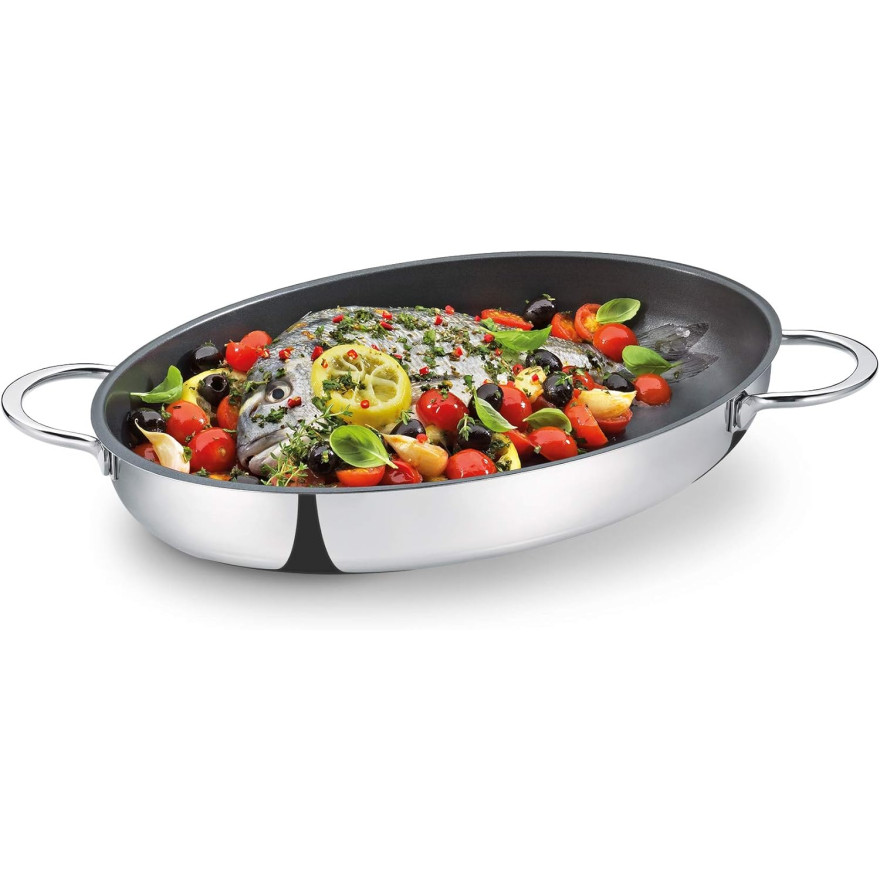 Küchenprofi:  Sauteuse à poisson ovale 38 cm