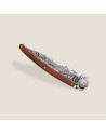 Deejo: Couteau de poche 37gr Montagne finition titane manche bois corail