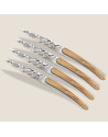 Deejo: Set de 4 couteaux à steak décorés fleurs de cerisier
