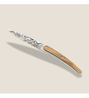 Deejo: Set de 4 couteaux à steak décorés fleurs de cerisier