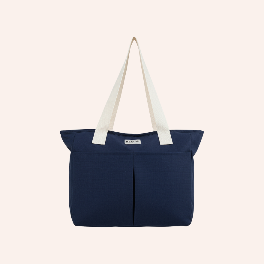 Akinod: Shopping bag isotherme bleu marine (navy)