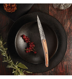 Deejo: Set de 4 couteaux à steak décorés fleurs de cerisier