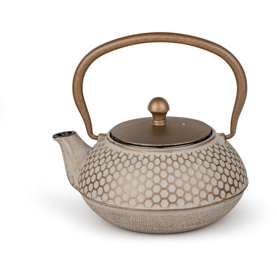 Bredemeijer: Théière en fonte dorée Asia Jiangxi 0,7 L