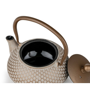 Bredemeijer: Théière en fonte dorée Asia Jiangxi 0,7 L