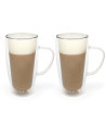 Bredemeijer: Set de 2 tasses en verre double paroi 40 cl