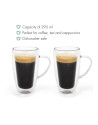 Bredemeijer: Set de 2 tasses en verre double paroi 32 cl