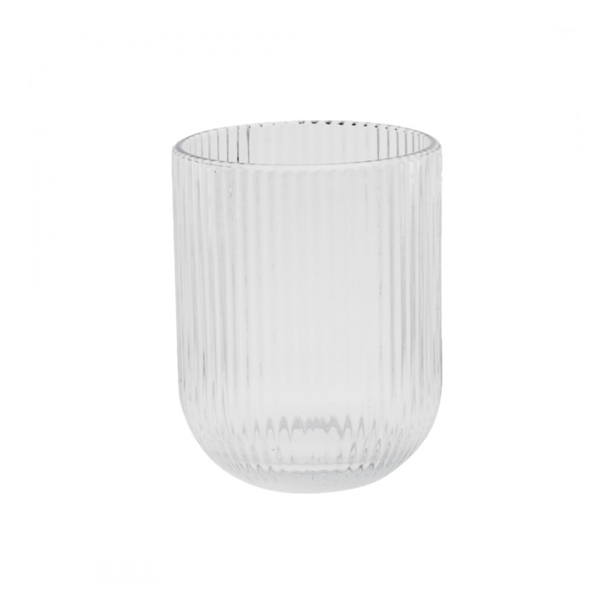 Rose & Tulipani: Twisty transparant waterglas 26 cl