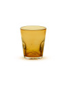 Memento: DUNE handgeblazen glazen tumbler 35cl amber