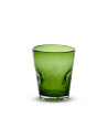 Memento: Gobelet DUNE en verre soufflé 35cl Olive