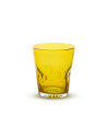 Memento: Gobelet DUNE en verre soufflé 35cl Jaune