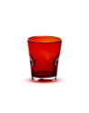 Memento: DUNE handgeblazen glazen tumbler 35cl rood