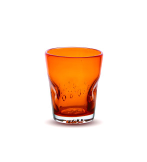 Memento: Gobelet DUNE en verre soufflé 35cl Orange