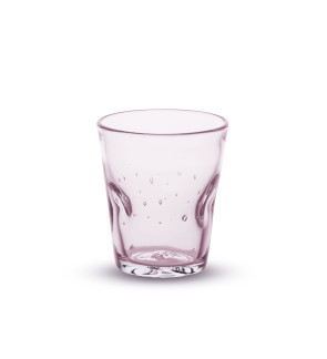 Memento: DUNE handgeblazen glazen tumbler 35cl Roos