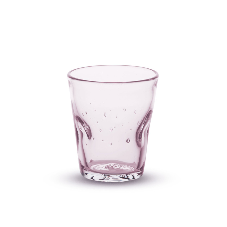 Memento: Gobelet DUNE en verre soufflé 35cl Rose