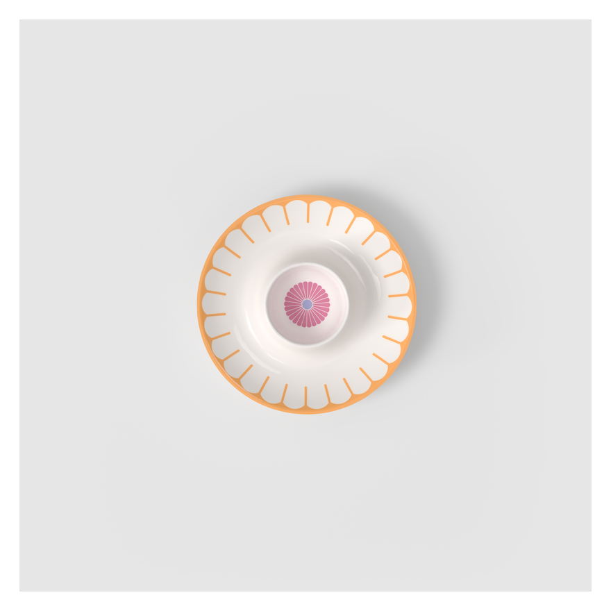 Villeroy & Boch: Fleurs coquetier multicolore