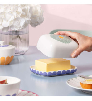 Villeroy & Boch: Fleurs beurrier multicolore