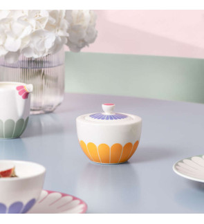 Villeroy & Boch: Fleurs sucrier multicolore