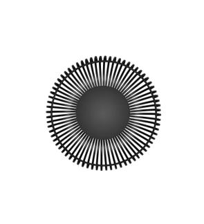 Blomus: Grote decoratieve schaal Lito 24 cm