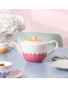 Villeroy & Boch:  "Fleurs" Veelkleurige Theepot