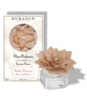 Durance: Fleur parfumée senteur Ambre précieux 100 ml