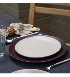 Costa Nova: Organisch dessertbord 21 cm Salt