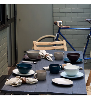 Costa Nova: Organisch dessertbord 21 cm Salt