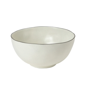 Costa Nova: Organische saladeschaal 26 cm Salt