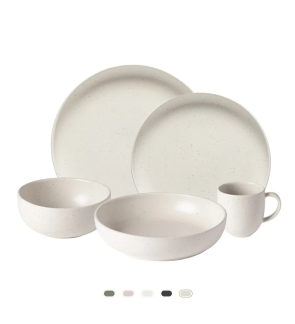 Costa Nova:  Pacifica plat bord 28 cm Vanille