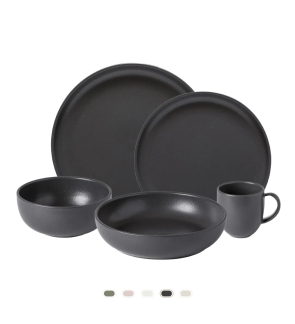 Costa Nova: Pacifica assiette plate 28 cm gris