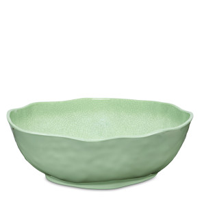 Rose & Tulipani: Atmosfera 26 cm groene melamine saladeschaal