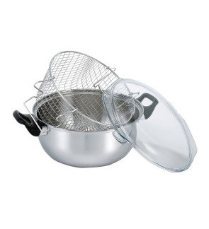 Beka: Casserole Friteuse avec panier 4,5L
