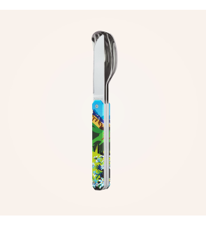 Akinod: Set de 3 couverts de voyage/pique-nique aimantés "Montagne"
