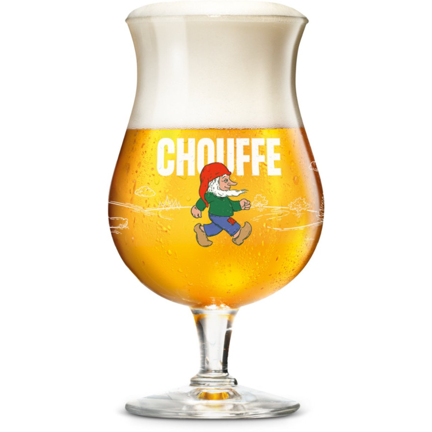 Brouwerij Chouffe: Chouffe bierglas, 33 cl