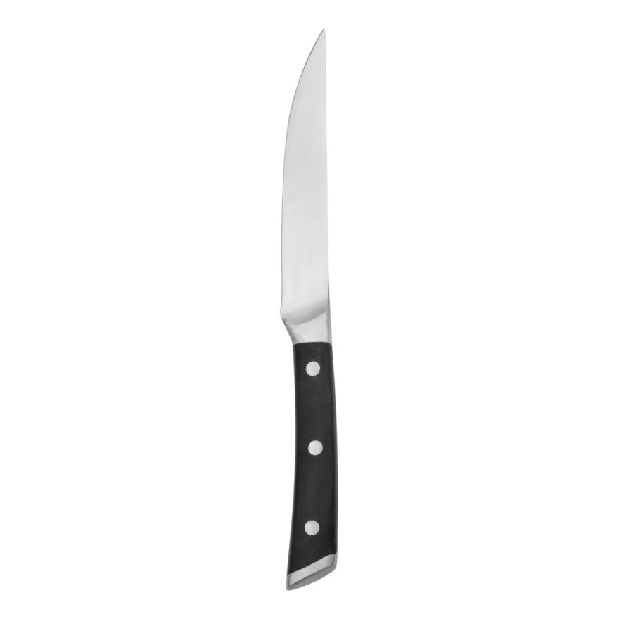 Eternum: Set van 4 steakmessen met zwarte handgrepen