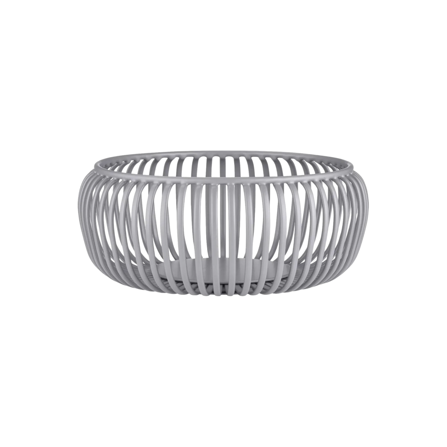 Blomus: Grote decoratieve schaal Lito 24 cm grijs