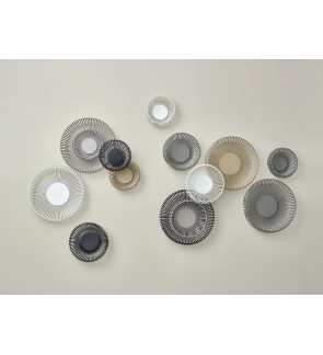 Blomus: Coupe décorative Lito 24 cm gris clair