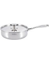 Baumalu: Sauteuse Triply en inox avec couvercle 28 cm