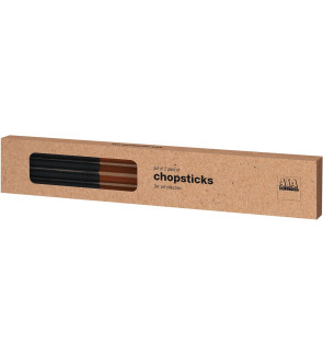 Asa Selection: Set de 2 paires de Chopsticks en nylon et bois
