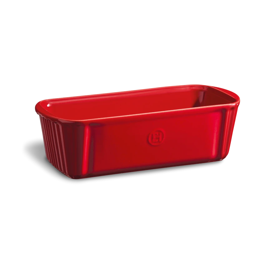 Emile Henry: Grand Cru rode cakevorm 27,5 x 8,5 cm