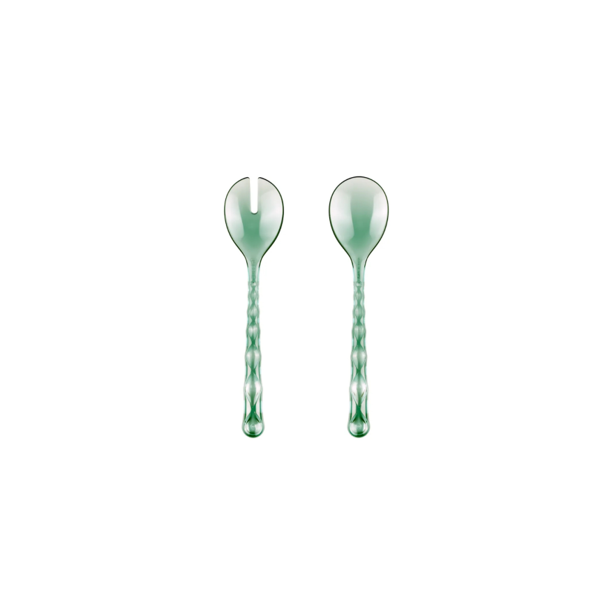 Guzzini: Couverts à salade Vanity verts
