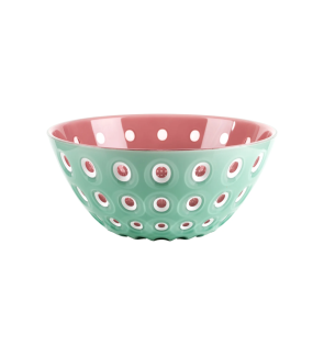 Guzzini:  Le Murrine Sla-Bowl roze/groen 25 cm