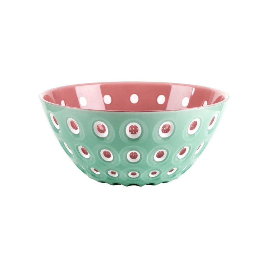 Guzzini: Le Murrine Saladier-Bol vert/rose 25 cm