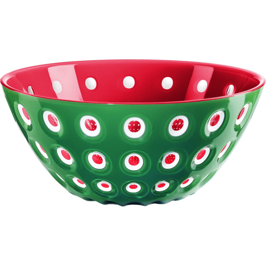 Guzzini: Le Murrine Saladier-Bol vert/rouge 20 cm
