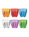 Guzzini: Chef Line Set de 6 verres multicolores