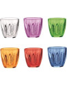 Guzzini: Chef Line Set de 6 verres multicolores