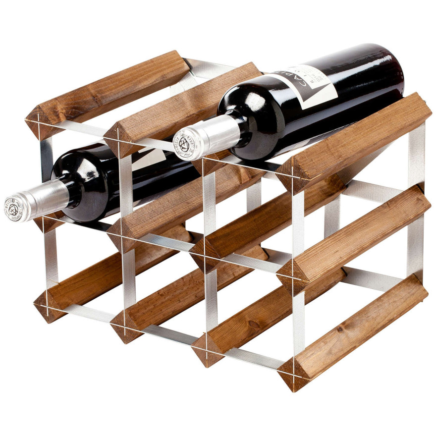 Traditional Wine Rack Co: Casier de rangement pour bouteilles de vin ou autres